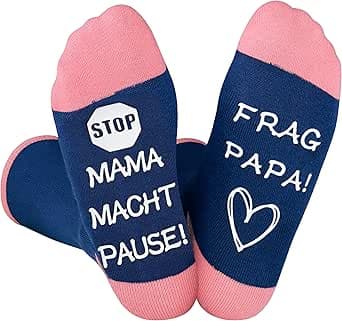 Jeasona Lustige Socken Damen 39-42 Rutschfest Baumwolle Geschenke für Frauen Soc