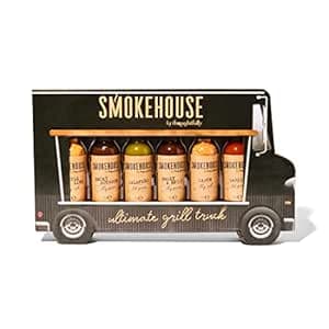 Smokehouse by Thoughtfully – Gourmet Ultimate Grillset für Männer Geschenk – Lus
