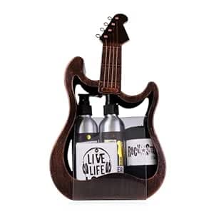 Accentra Geschenkset in Metall-GITARRE, inkl. Duschgel, Bodylotion, Seife und kl