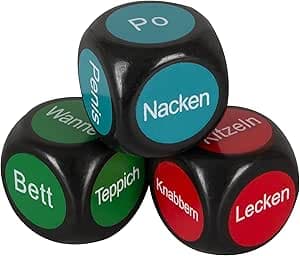 Lustwürfel - verführerische Würfel für Frauen und Männer, sexy und aufregend, fü
