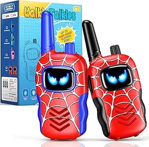 Toyokid Walkie Talkie Kinder, Spielzeug ab 3 4 5 6 7 8 9 10 Jahre Geschenk Junge