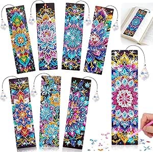 Diamond Painting Lesezeichen Kindergeburtstag Basteln Diamant Painting Kinder Ma